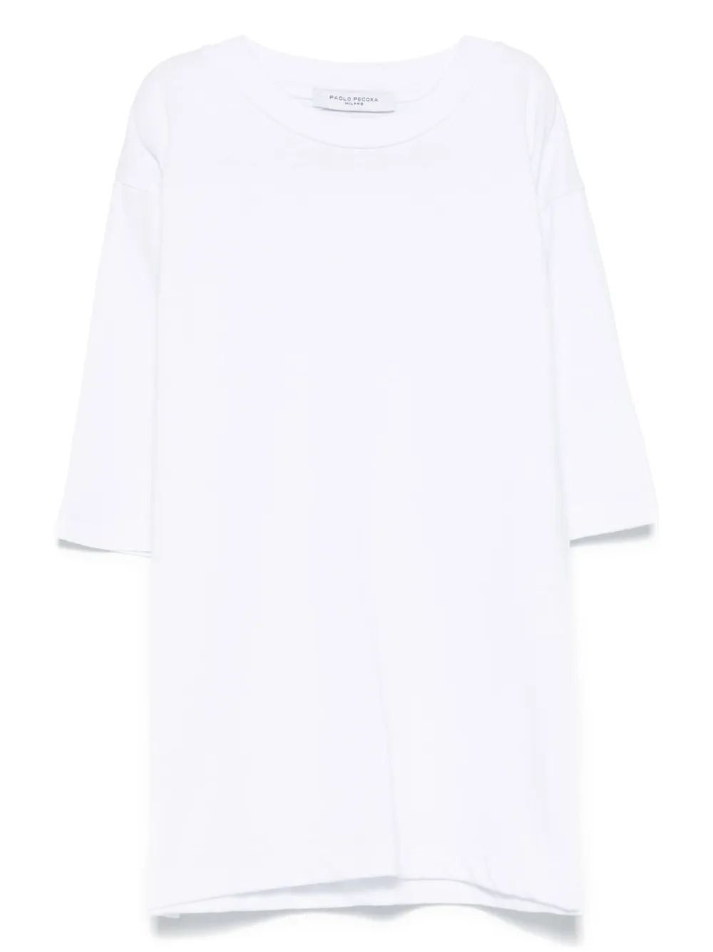 Paolo Pecora Kids T-Shirt mit Logo-Print - Weiß