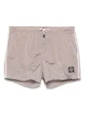 Stone Island Compass-patch swim shorts - Pink