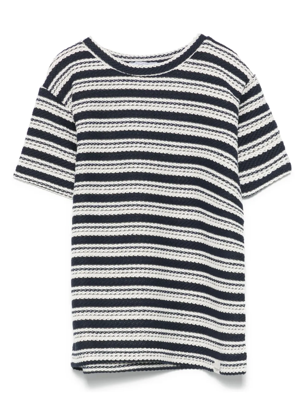 Paolo Pecora Kids Camiseta com listra | Azul | Image 1
