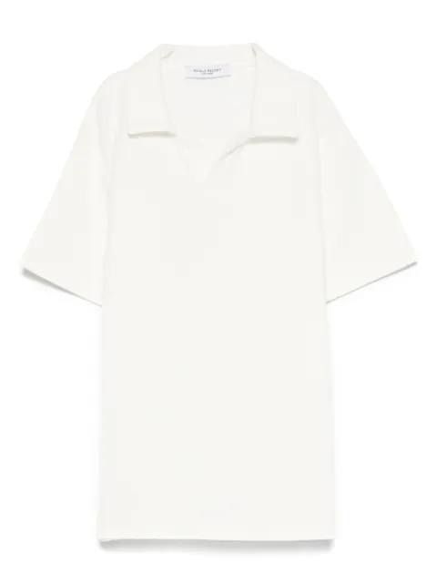 Paolo Pecora Kids raschel-knit polo shirt