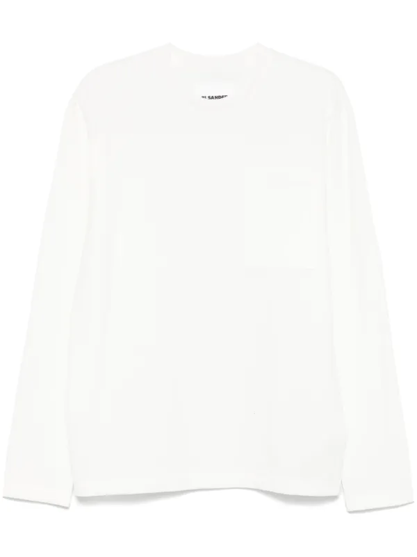 Jil Sander クルーネック Tシャツ | ホワイト | FARFETCH JP
