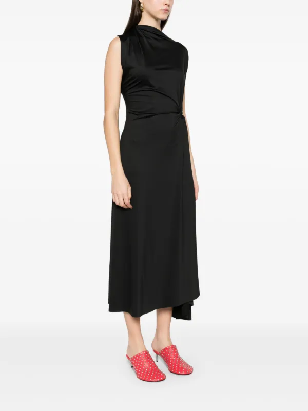 flounce bustier midi dress dupe Flounce Bustier Midi Dress – POST MERIDIEM EU