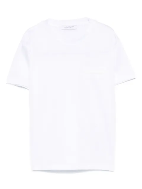 Paolo Pecora Kids logo-embroidered T-shirt    