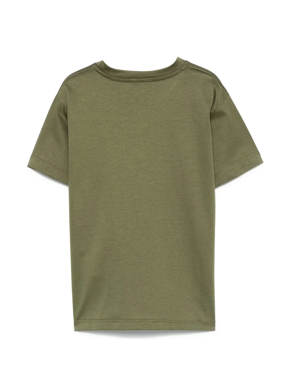 Paolo Pecora Kids T-shirt met verfspetters - Groen