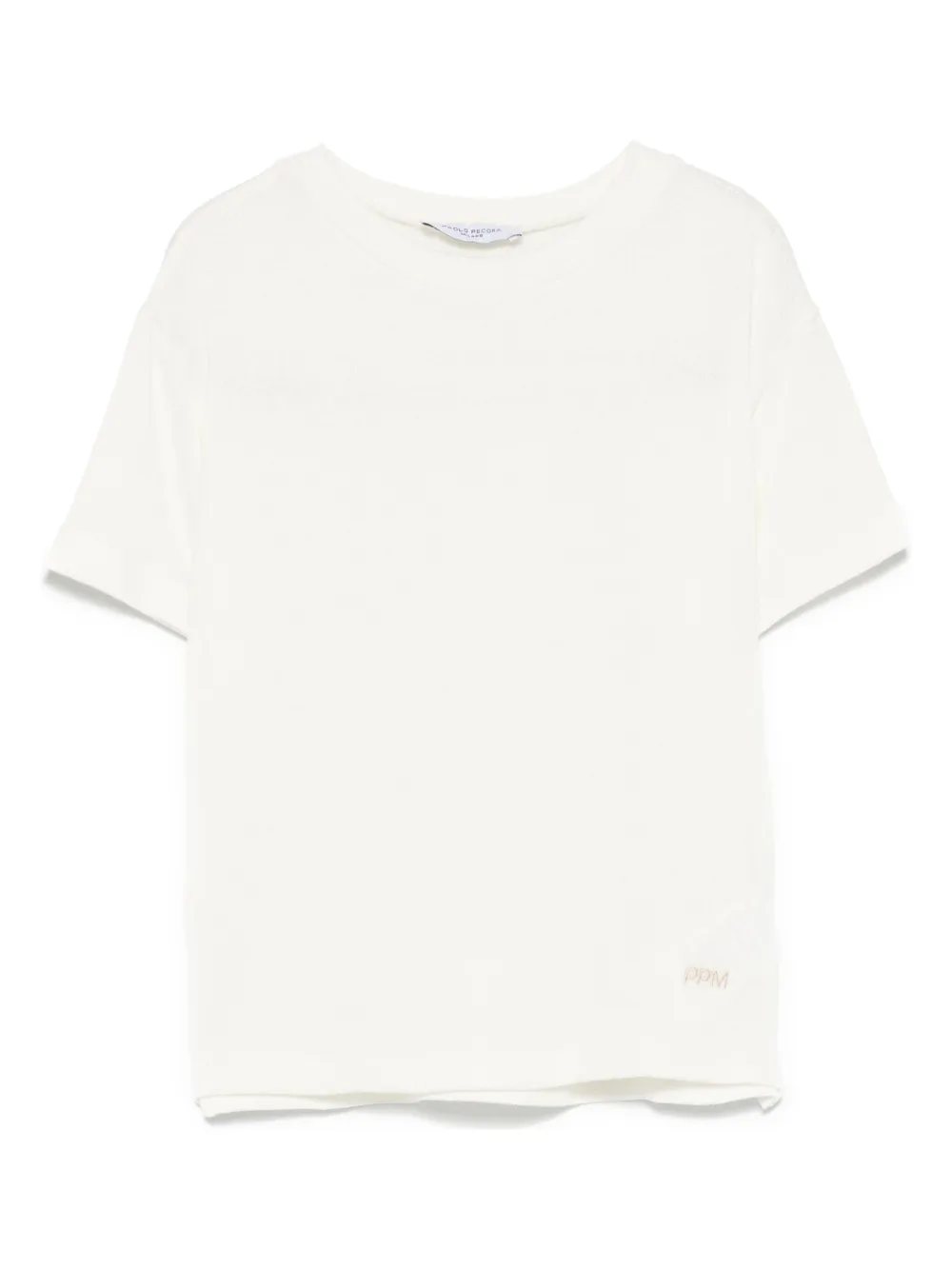 Paolo Pecora Kids logo-embroidered T-shirt | White | Image 1
