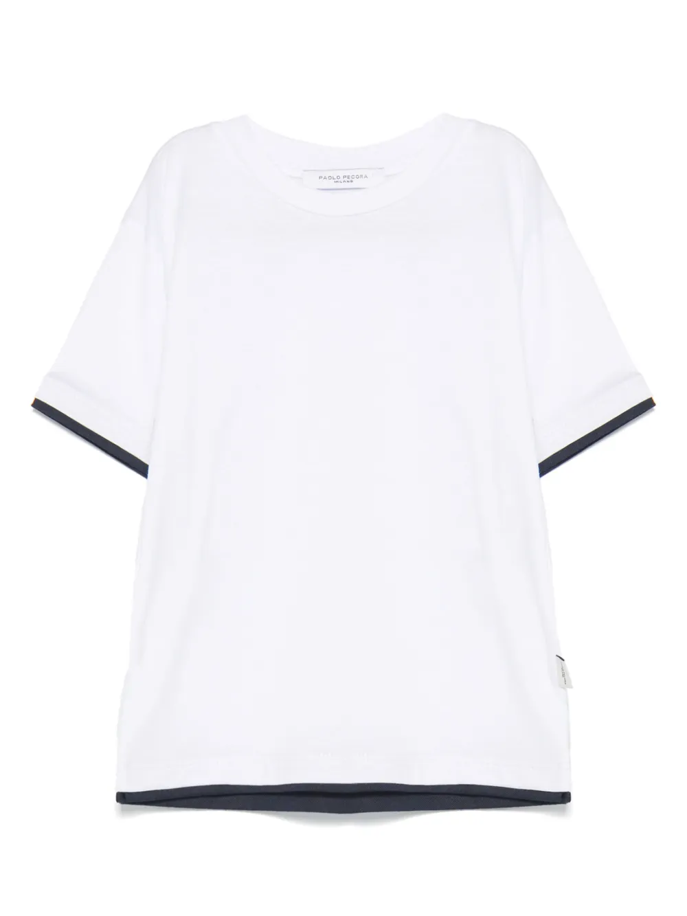 Paolo Pecora Kids playera a capas | blanco | Image 1