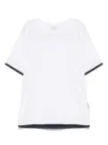 Paolo Pecora Kids layered T-shirt - White