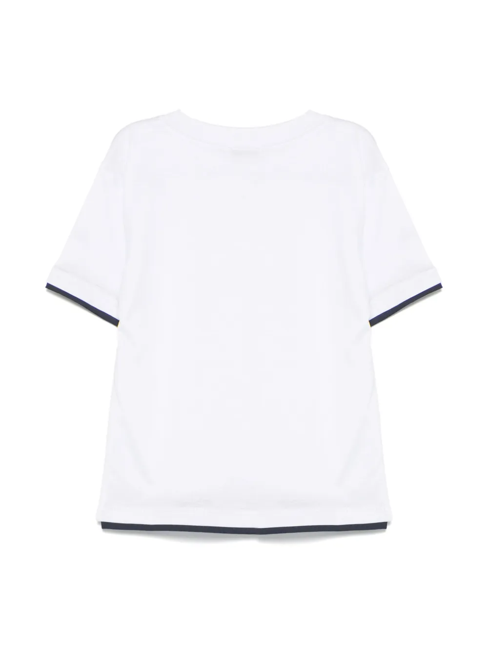 Paolo Pecora Kids Gelaagd T-shirt - Wit