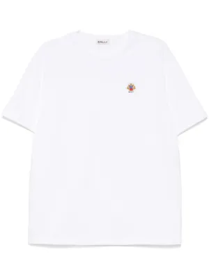 Moncler ダブルロゴ Tシャツ | ホワイト | FARFETCH JP