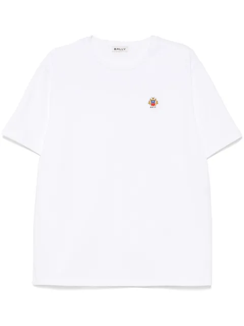 Bally logo-embroidered T-shirt