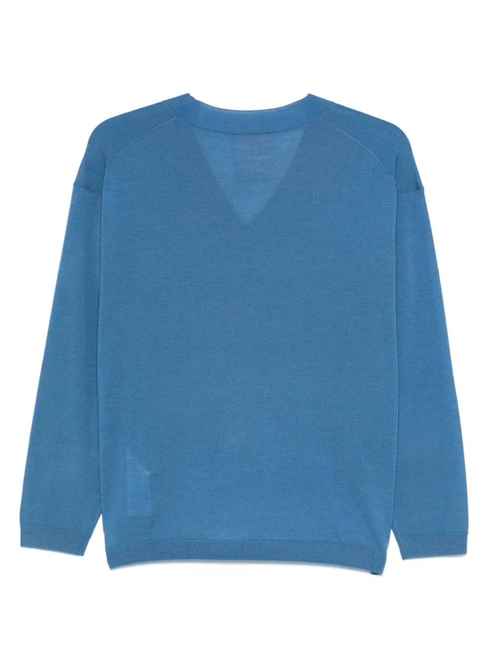 Semicouture V-neck sweater - Blauw