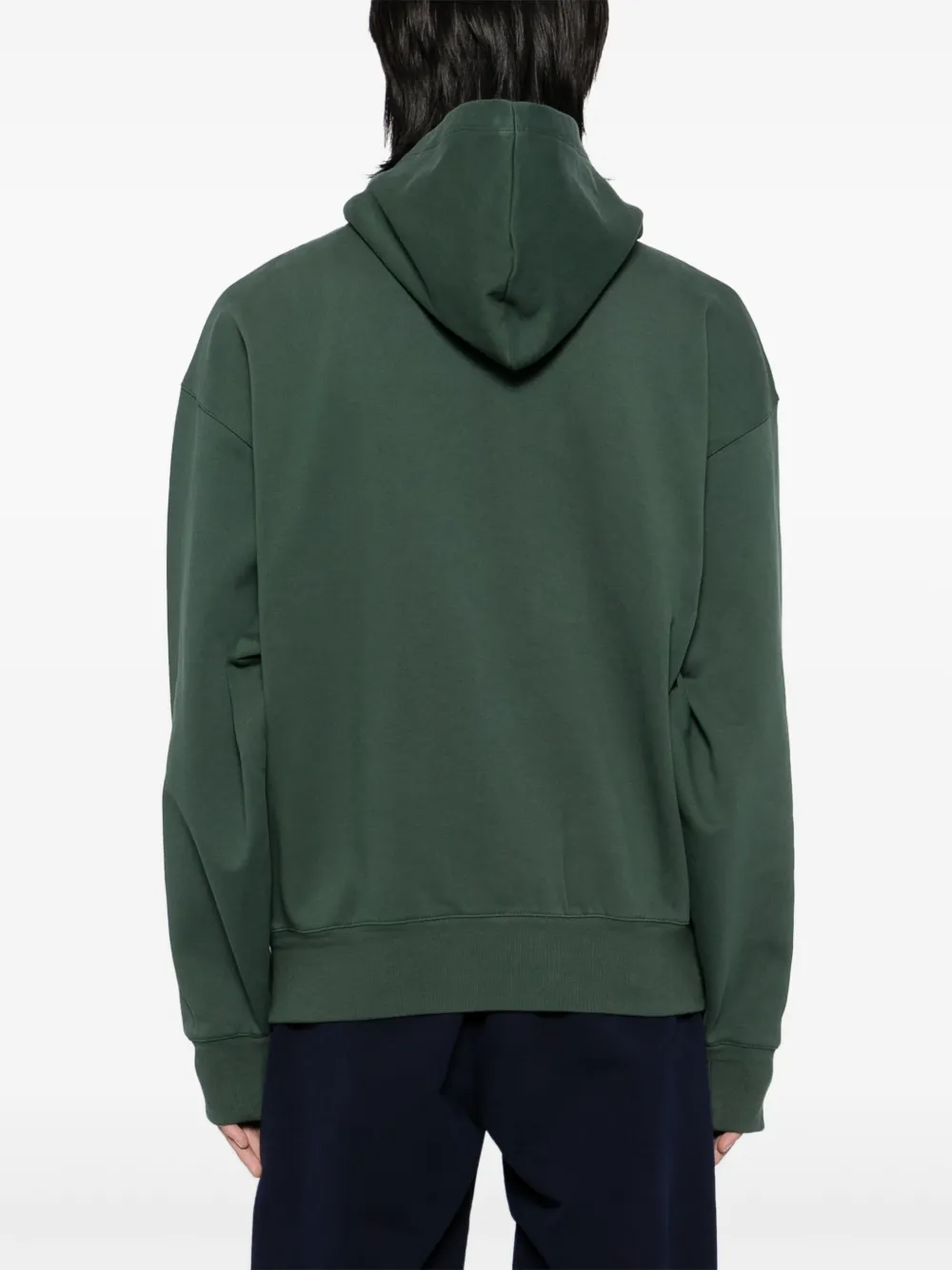 Bally Hoodie met geborduurd logo Groen