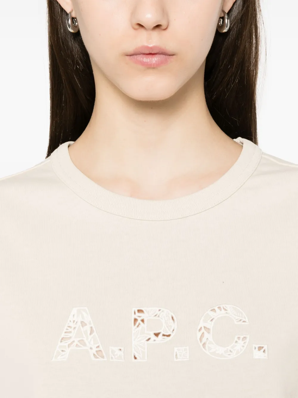 A.P.C. Annie T-shirt Beige