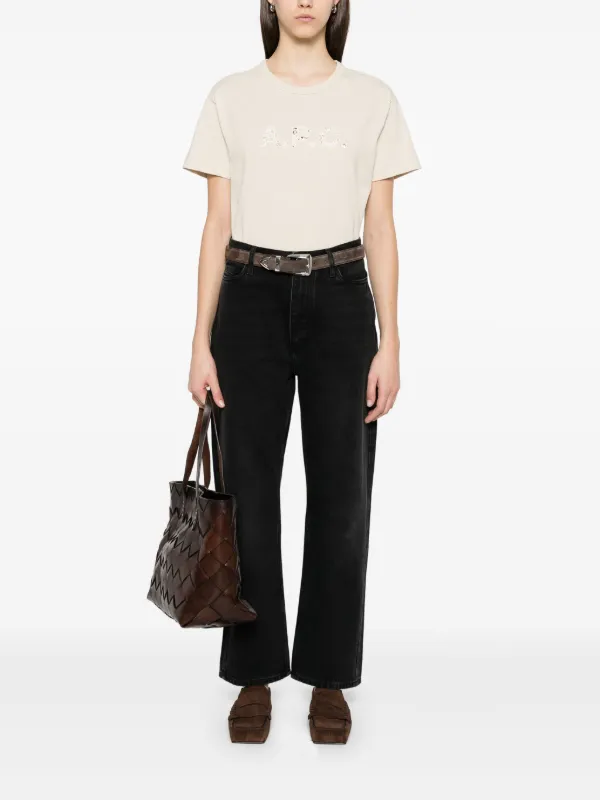 A.P.C. Annie T-shirt | Neutrals | FARFETCH GE