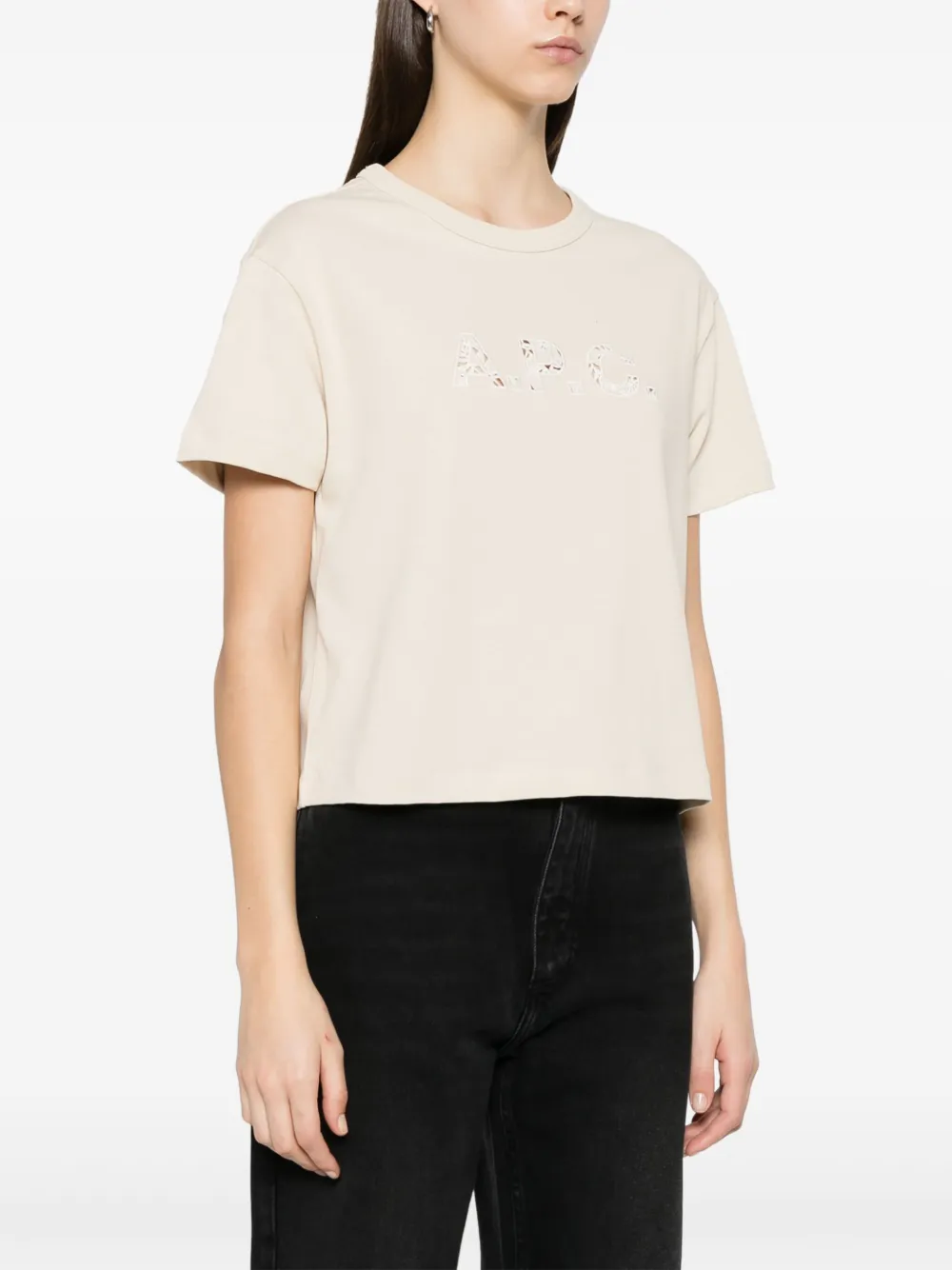 A.P.C. Annie T-shirt Beige