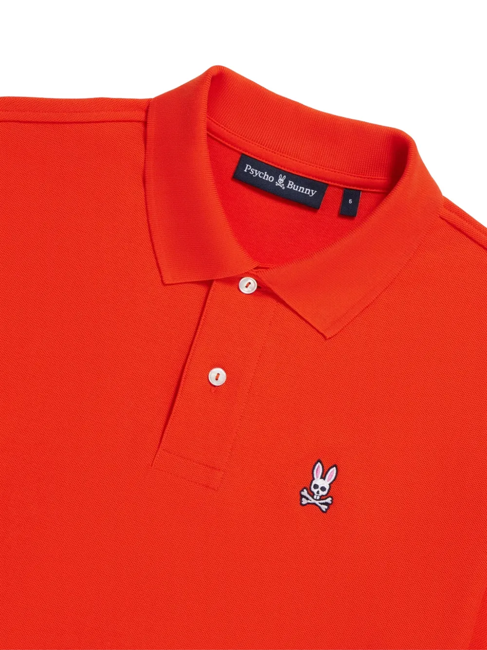 Psycho Bunny Piqué poloshirt - Oranje