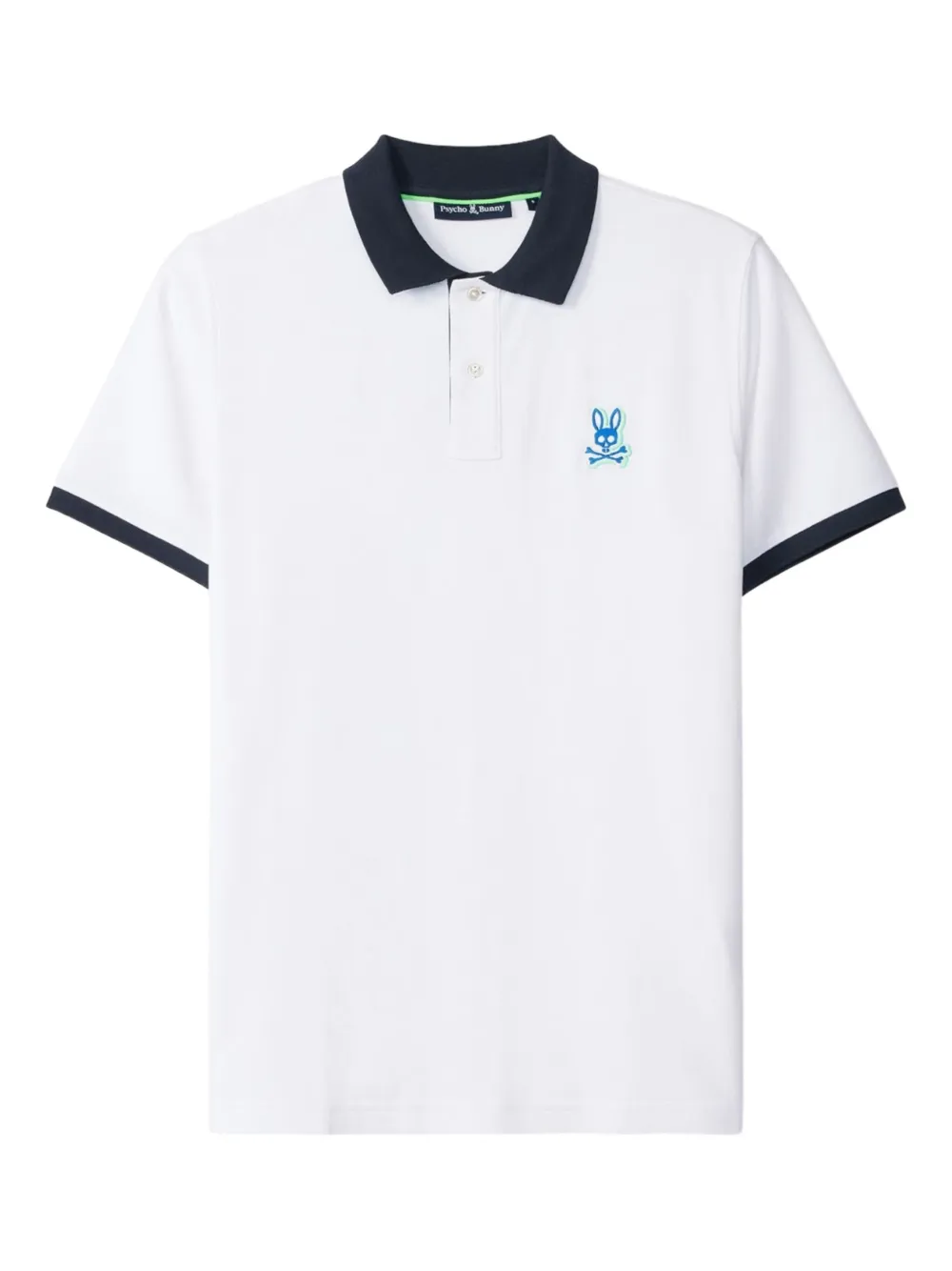 Psycho Bunny Sanderson poloshirt Wit