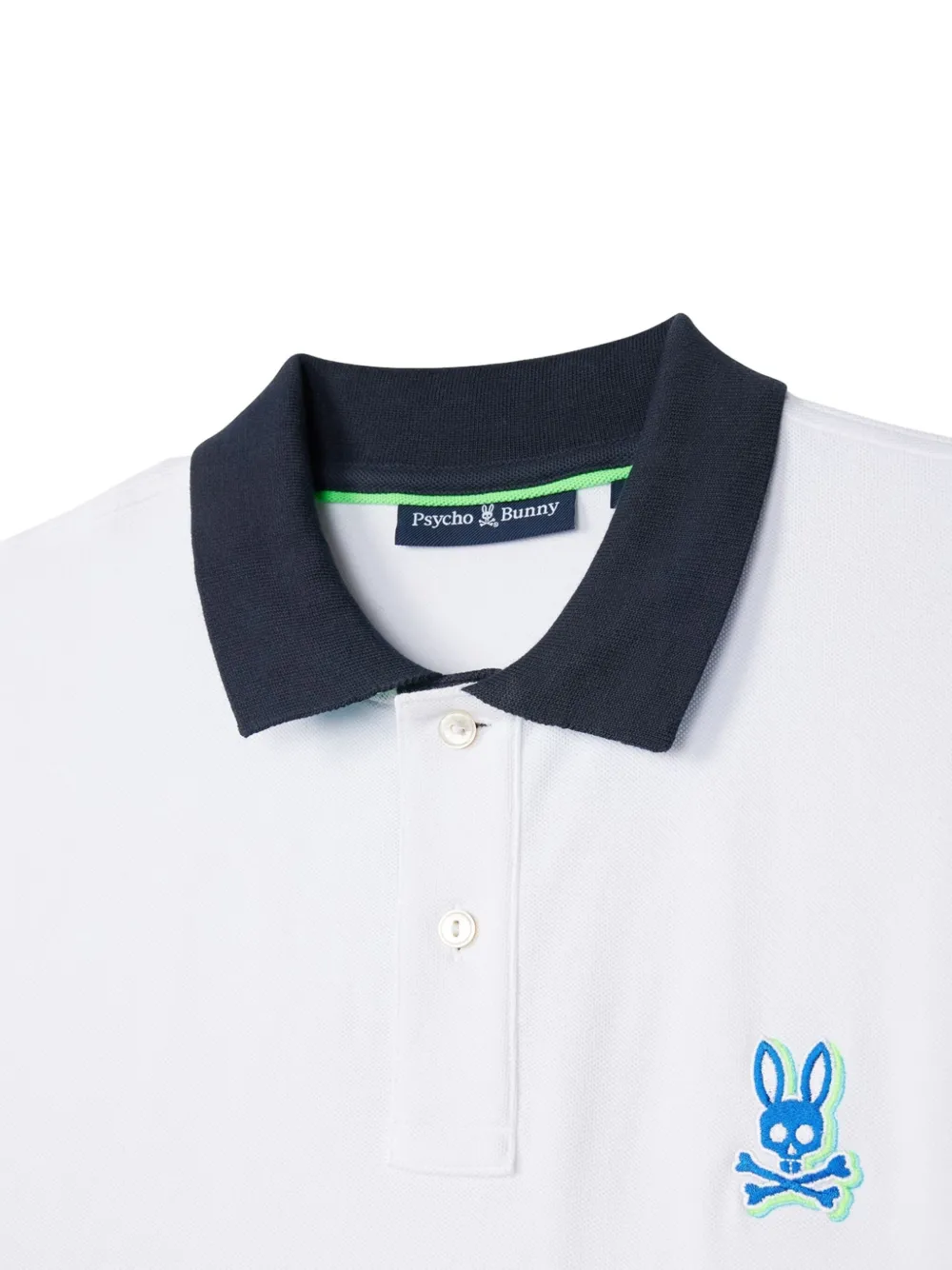 Psycho Bunny Sanderson poloshirt - Wit