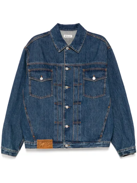 Bally button-up denim jacket