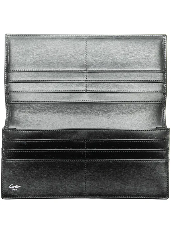 Cartier 2000-2024 レザー パシャ ドゥ カルティエ バイフォールド 