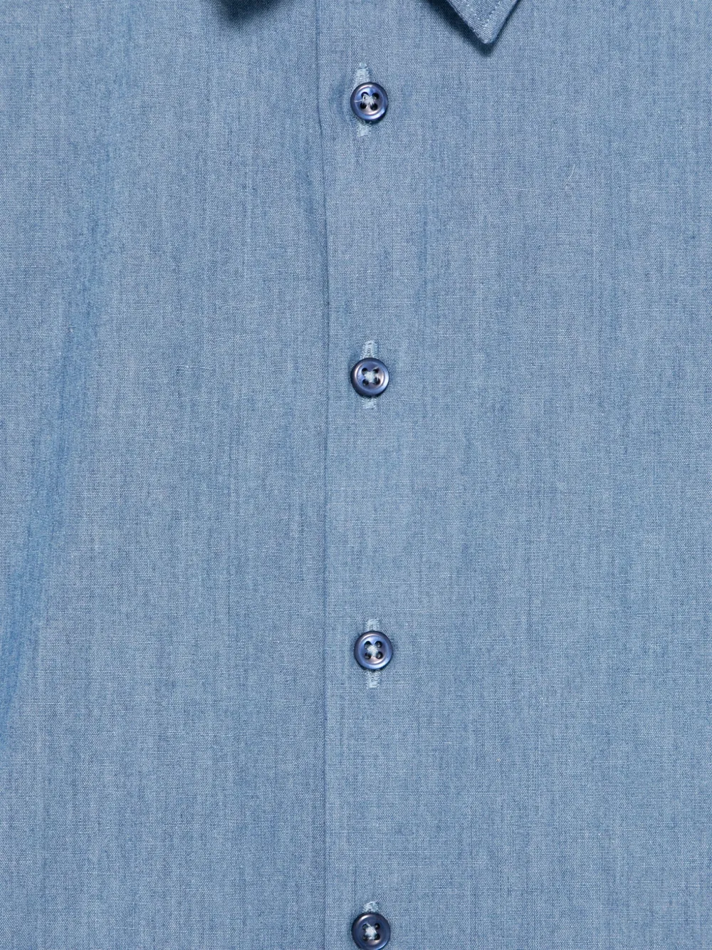 Paolo Pecora Kids Katoenen shirt Blauw