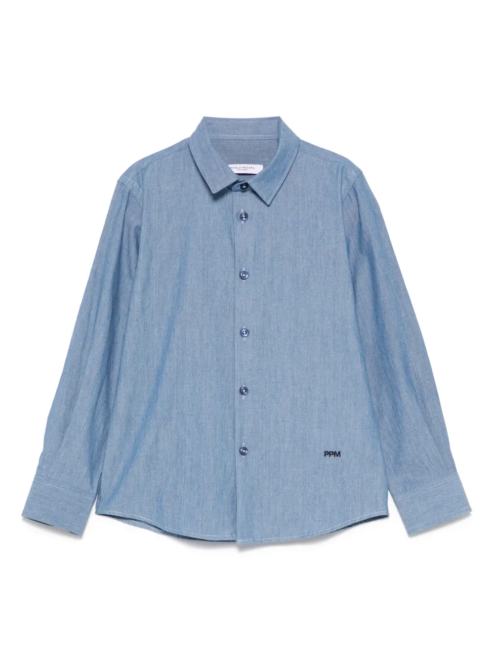 Paolo Pecora Kids cotton shirt | Blue | Image 1