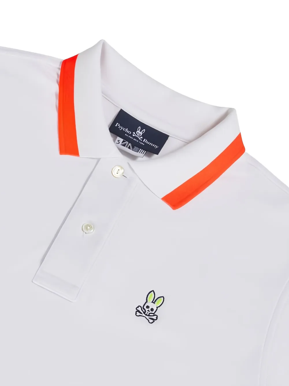 Psycho Bunny Hayfield poloshirt - Wit