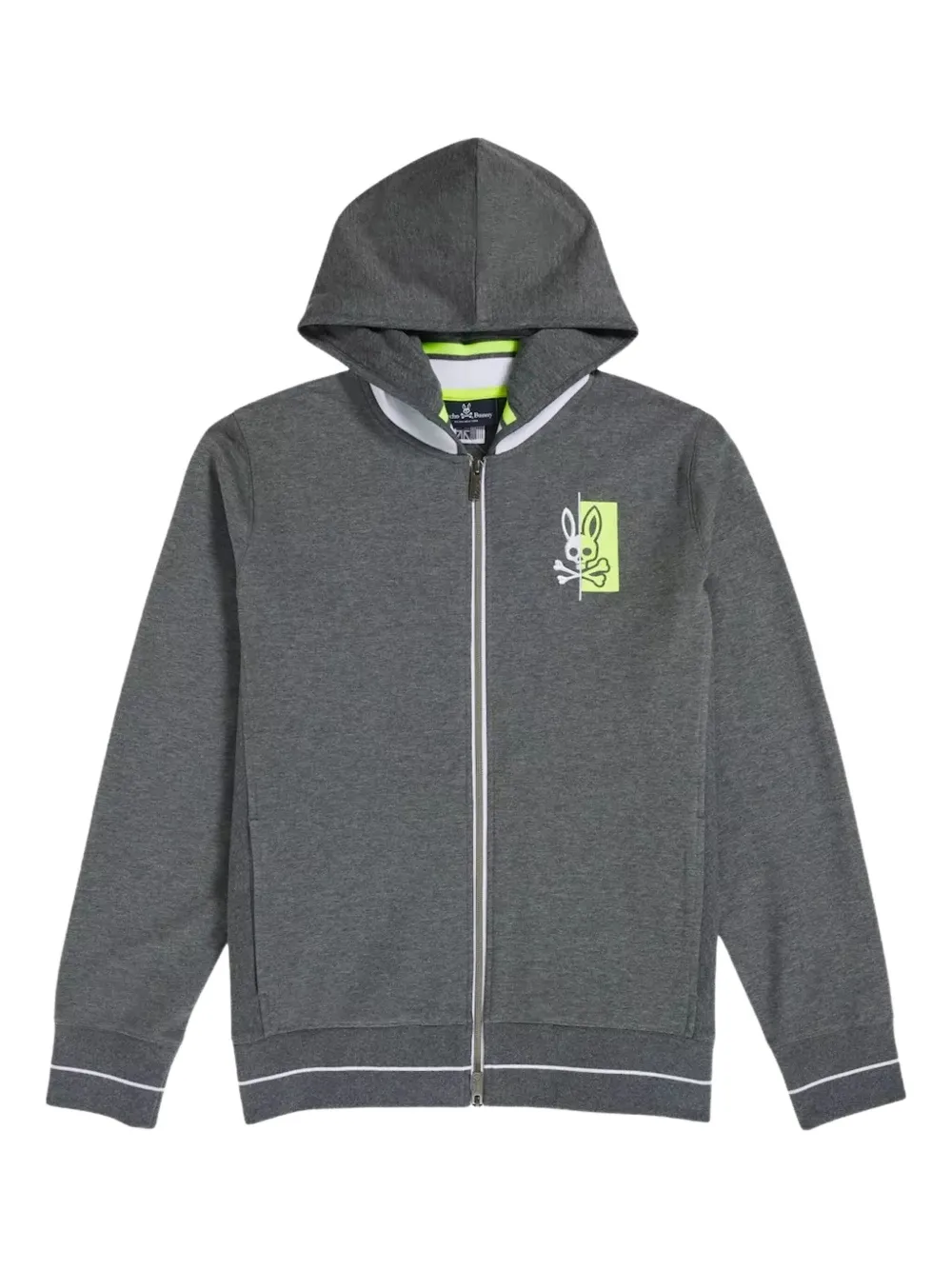 Psycho Bunny Dovedale hoodie | Grey | Image 1