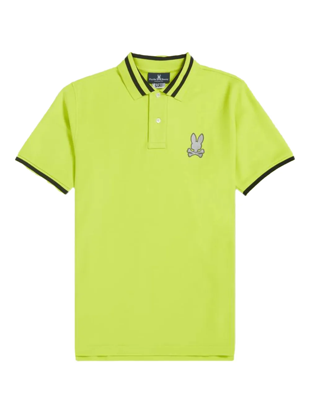 Rushup embroidered-skull polo shirt
