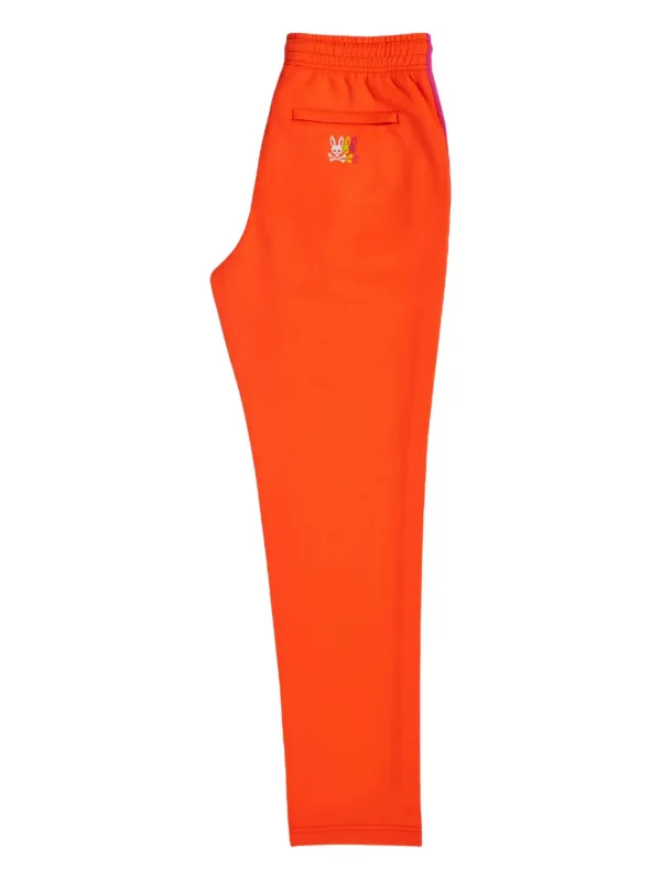 プリーツプリーズ　アルトネオンワイドパンツ　オレンジx 黒　美品　ネオンオレンジ Psycho Bunny Abbott Neon Flame トラックパンツ | オレンジ | FARFETCH JP