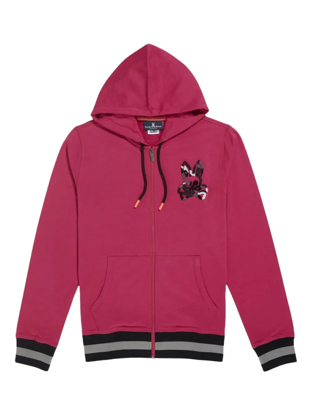 Psycho Bunny Howgate hoodie | Pink | Image 1