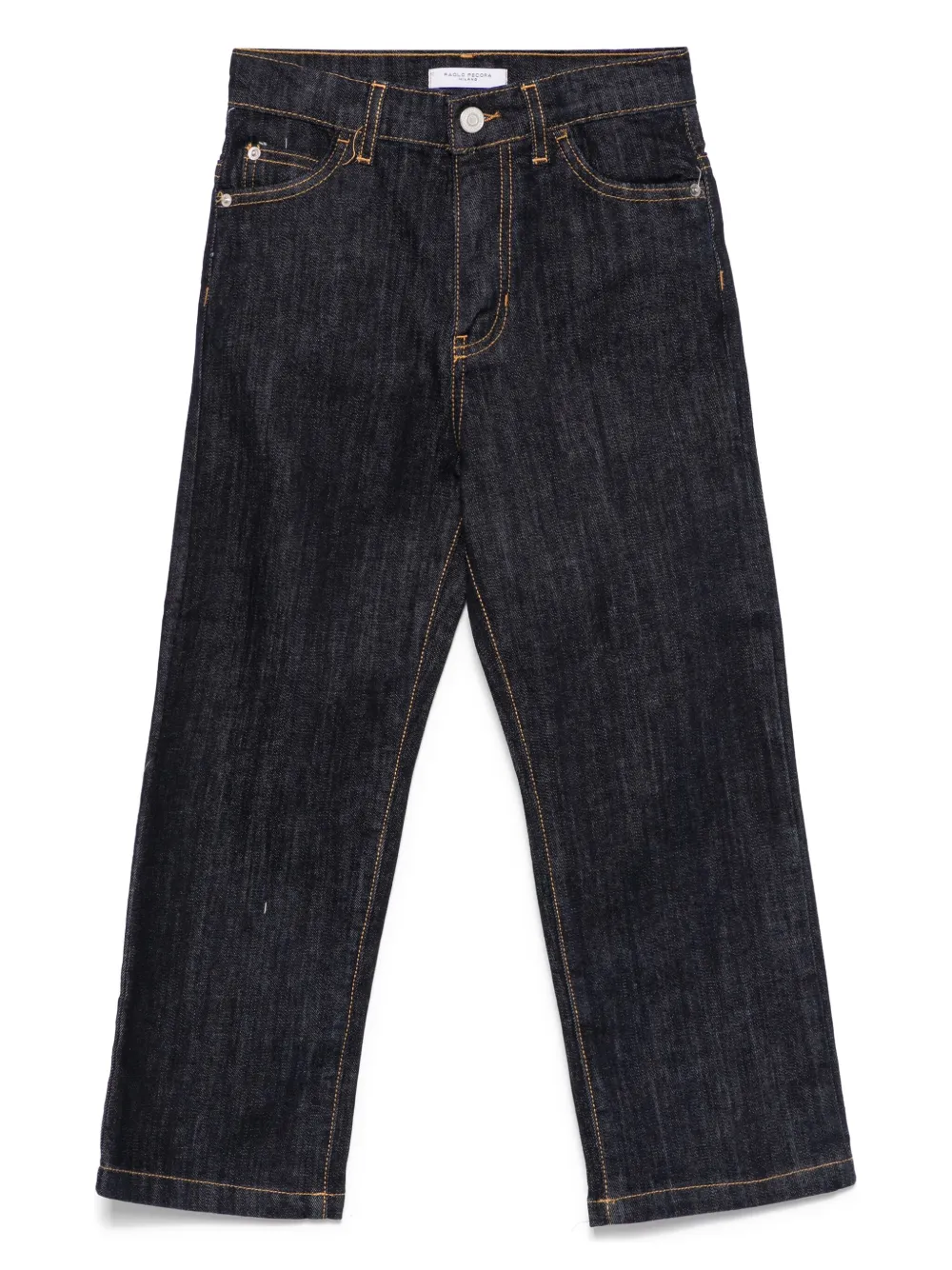 Paolo Pecora Kids Straight jeans Blauw