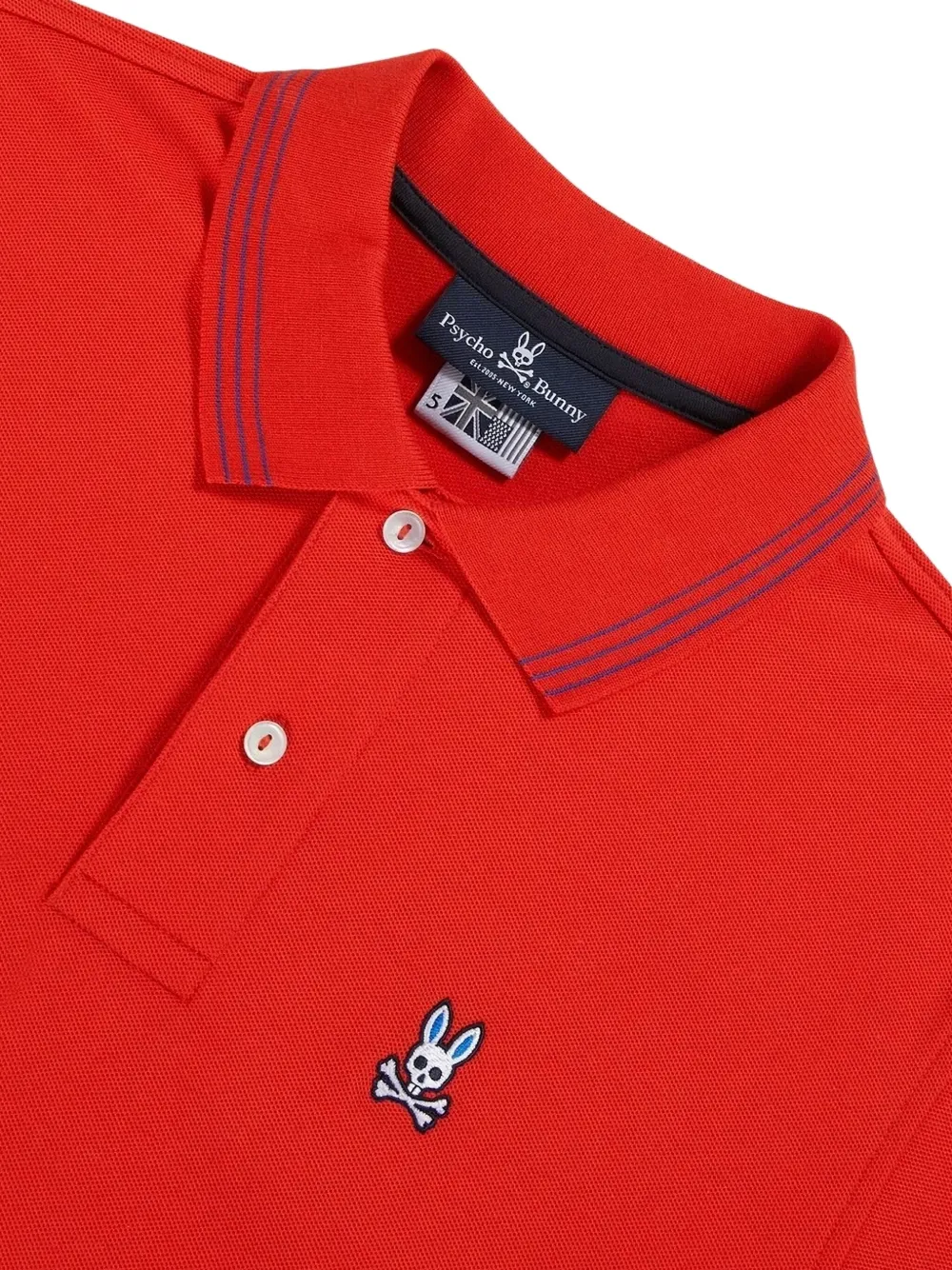 Psycho Bunny Anthony poloshirt - Rood