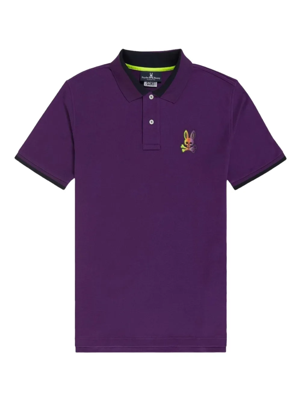 Psycho Bunny playera tipo polo Dylan | morado | Image 1