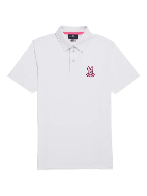 Psycho Bunny Waverly logo-patch polo shirt