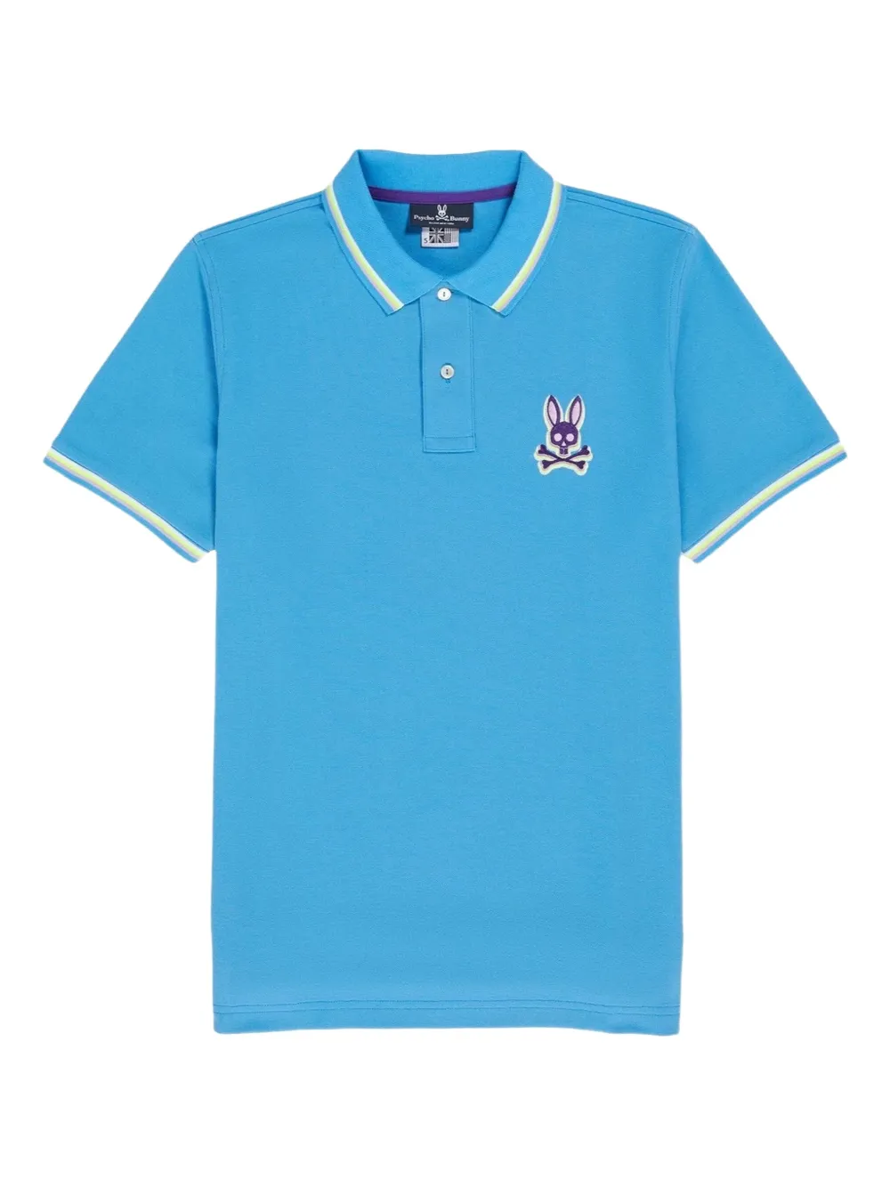 Psycho Bunny playera tipo polo Hudson | azul | Image 1