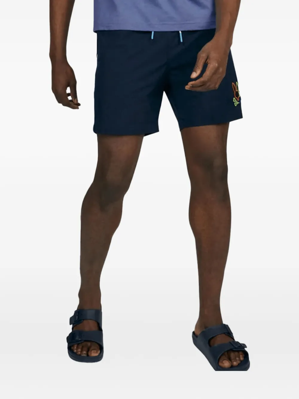 Psycho Bunny Leo shorts Blauw