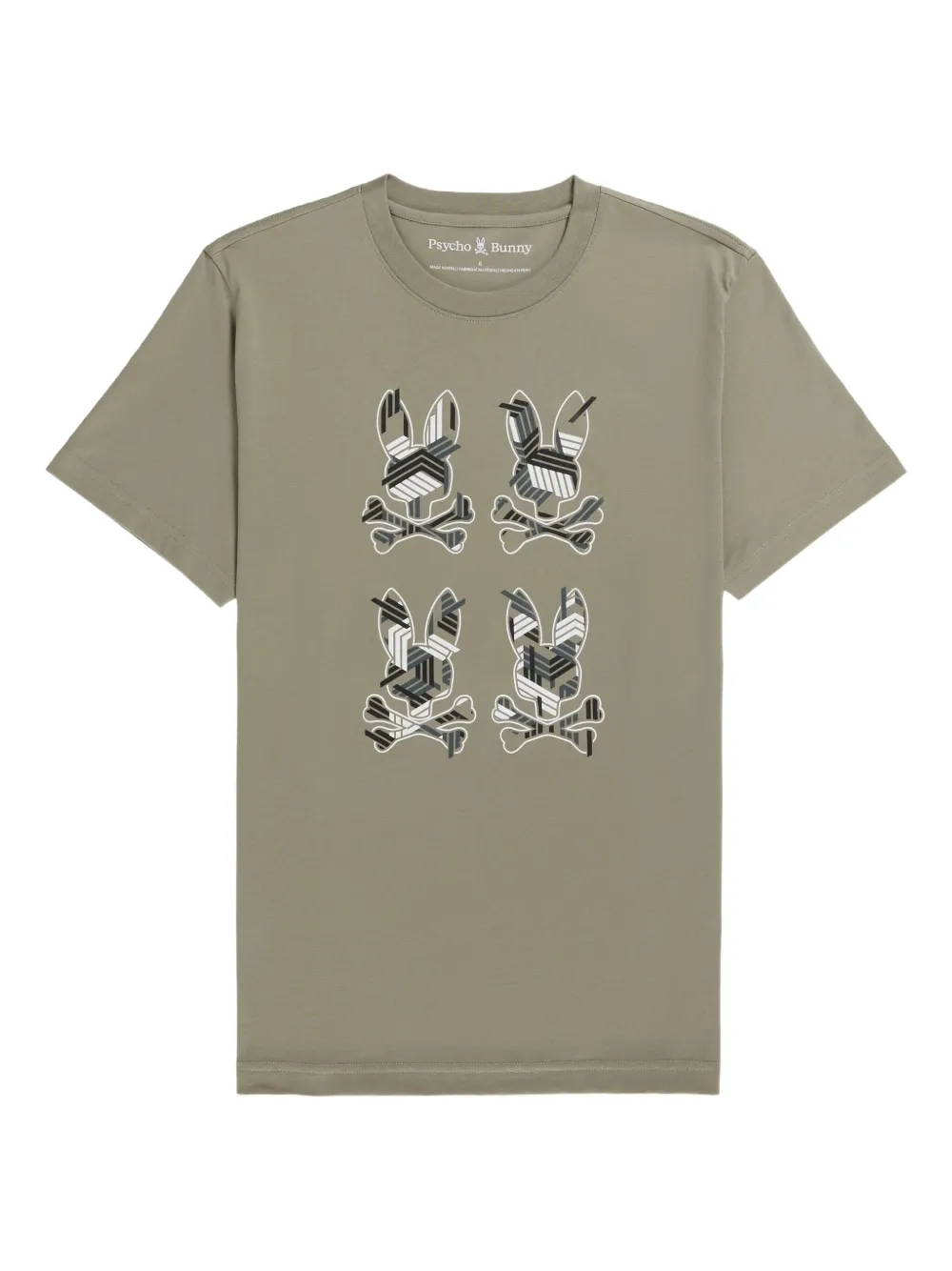 Psycho Bunny Plaza T-shirt | Neutrals | Image 1