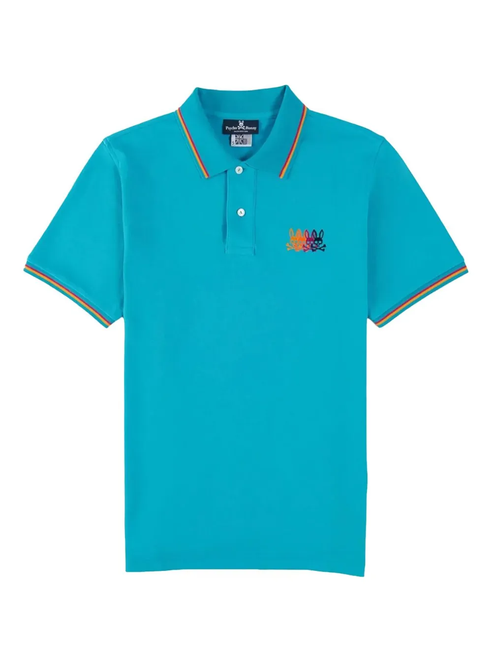 Psycho Bunny Katoenen poloshirt Blauw