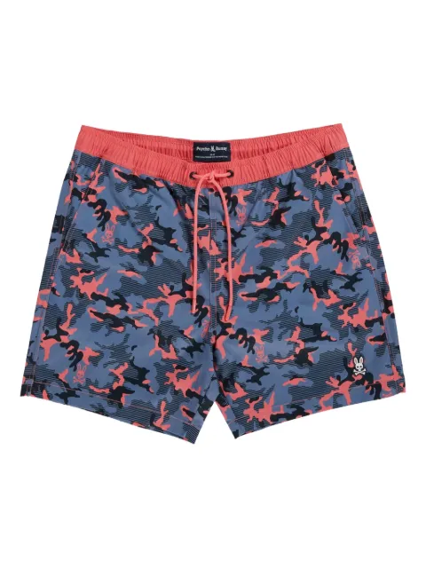 Psycho Bunny shorts de playa con estampado Rye