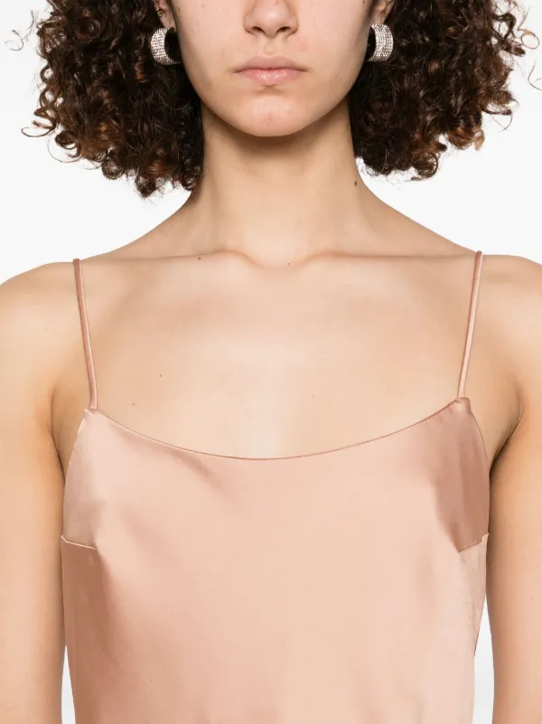 ワンピース THE ANDAMANE FW25 'Ninfea' dress (T180130ATNV127 MAUVE) THE ANDAMANE Ninfea Maxi Dress | Neutrals | FARFETCH