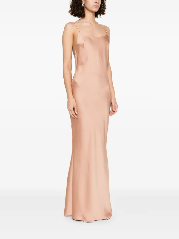 【関税&送料込】THE ANDAMANE Dresses THE ANDAMANE Vera Maxi Dress | Neutrals | FARFETCH