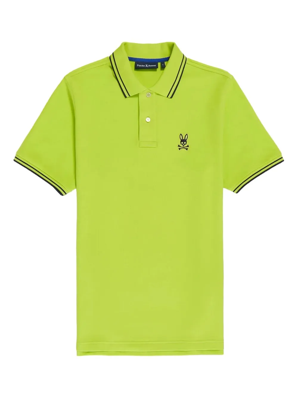 Psycho Bunny logo-embroidered polo shirt | Green | Image 1