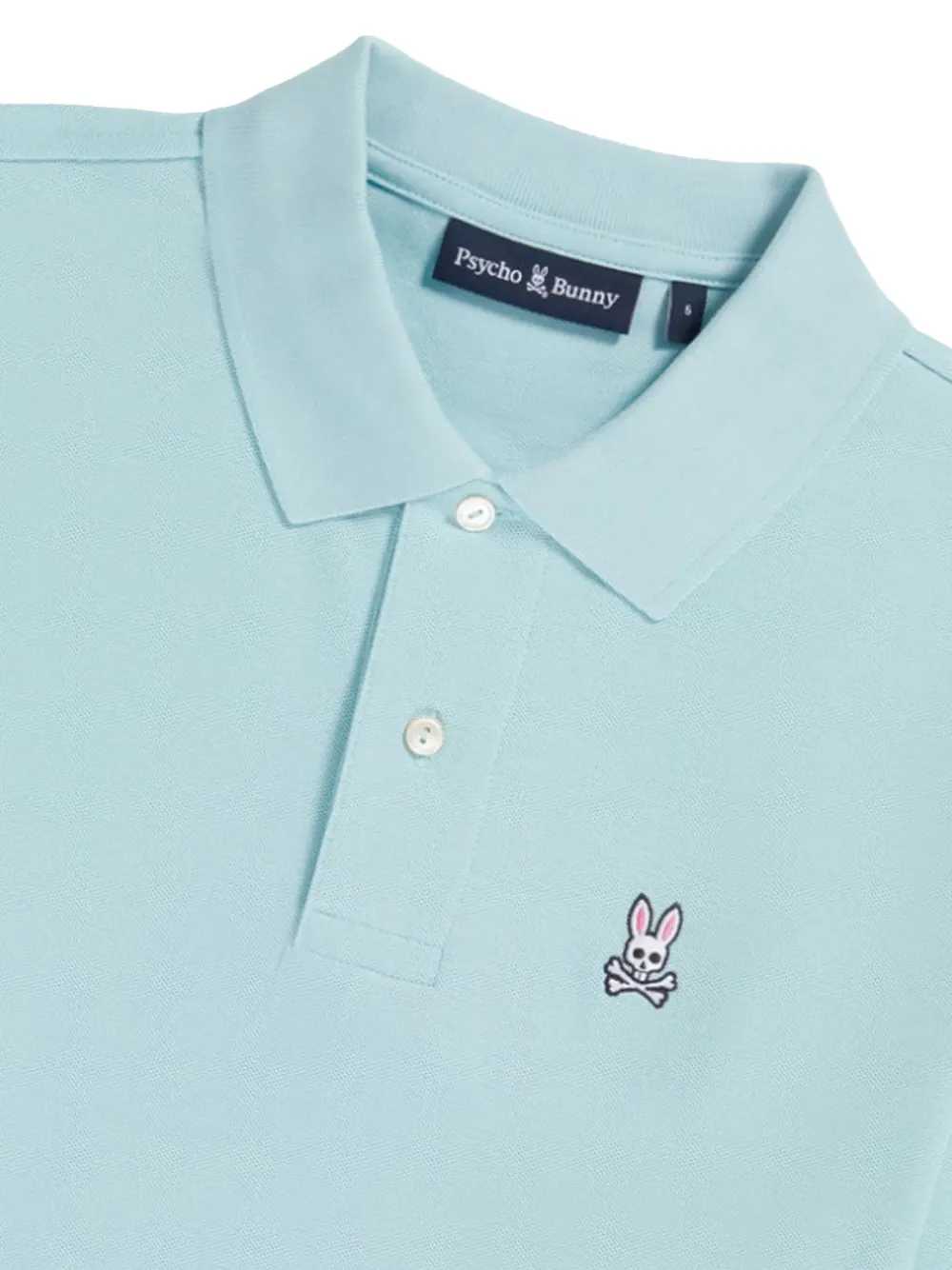 Psycho Bunny cotton polo shirt - Blauw