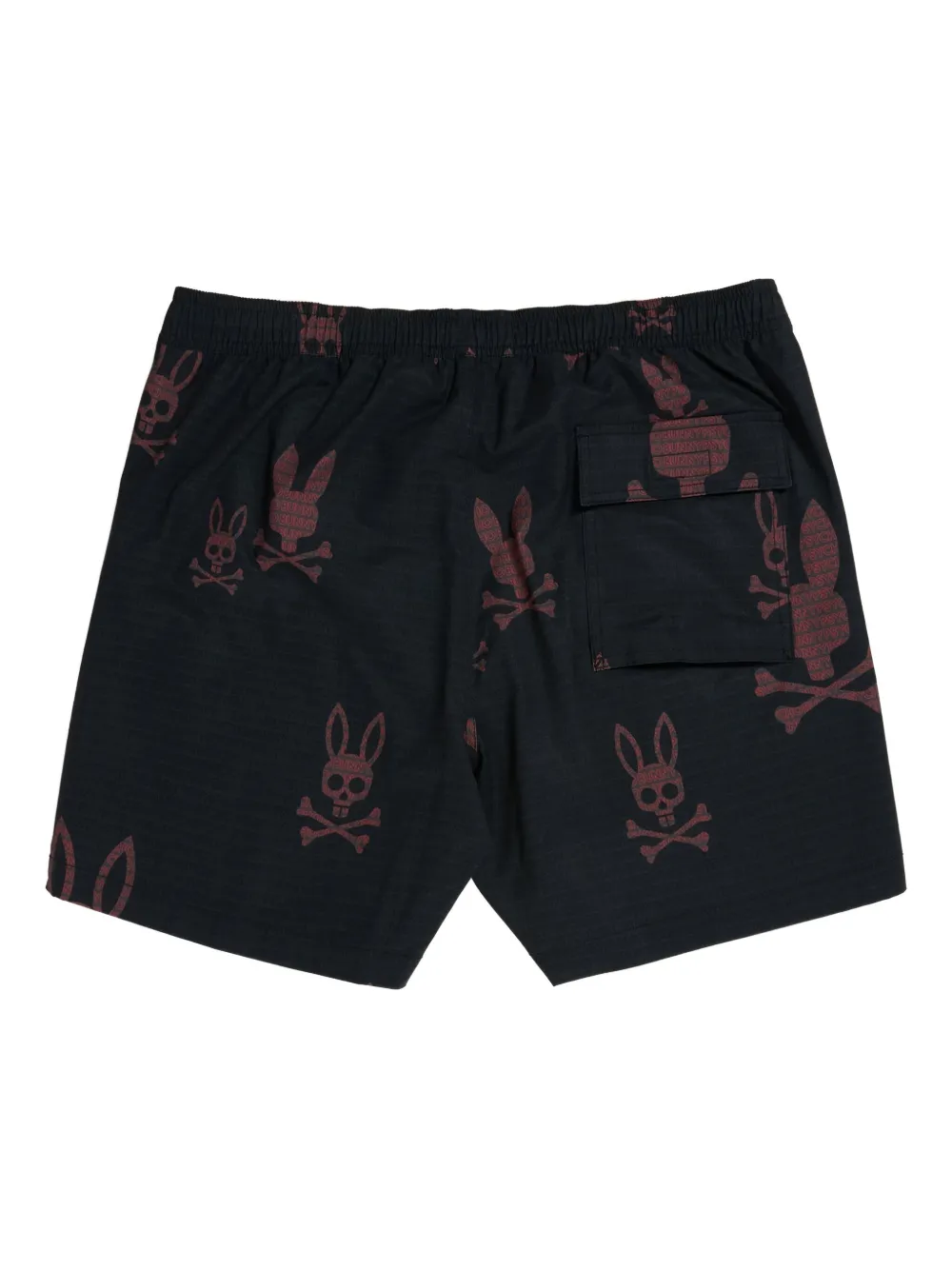 Psycho Bunny Harvey zwembroek Zwart