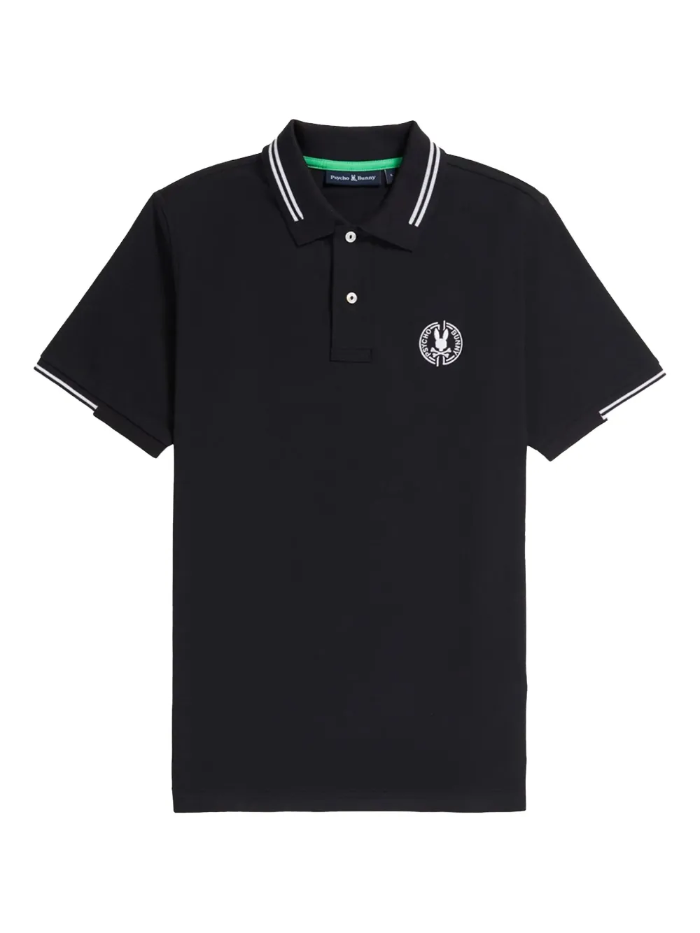 logo-embroidered polo shirt