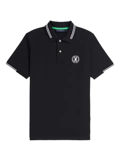Psycho Bunny logo-embroidered polo shirt