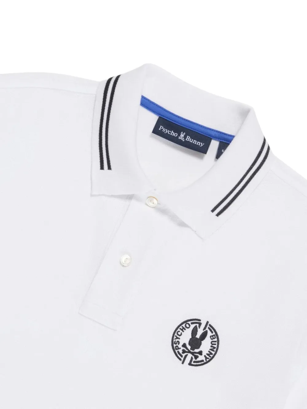 Psycho Bunny Santa Fe poloshirt - Wit