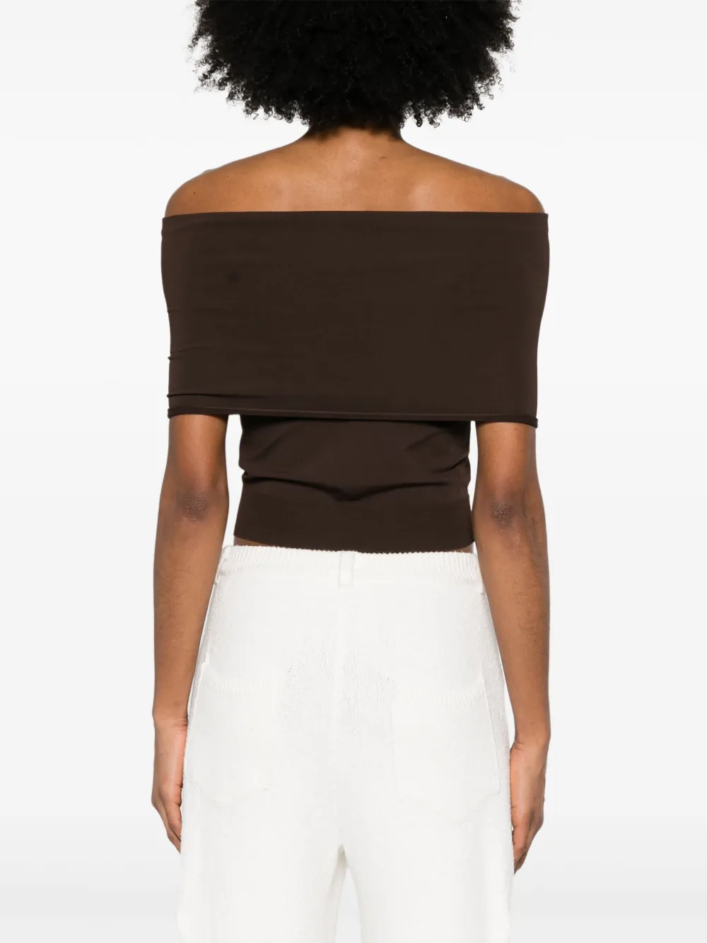 Roberto Collina Off-shoulder top Bruin