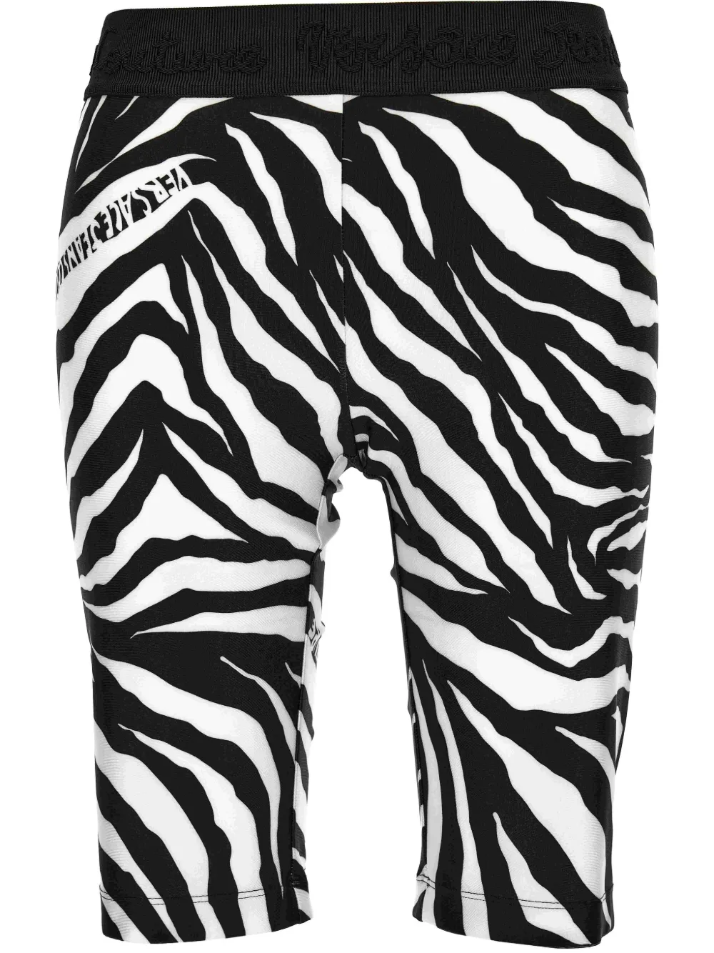 Versace Jeans Couture Shorts met zebraprint Zwart